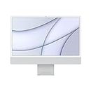 New Apple iMac (24-inch, Apple M1 chip with 8‑core CPU and 8‑core GPU, 8GB RAM, 256GB) - Silver