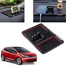 Auto Pearl Anti-Slip Car Dashboard Mat & Mobile Phone Holder Mount, Phone Pad for Car, Non-Slip Sticky Rubber Pad for Smartphone, GPS Navigation, God Idols, Toys, Coins Compatible with Altroz
