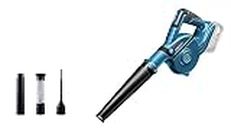 Bosch GBL 18V-120 Heavy Duty Cordless Blower 270 km/h Air Speed, 17,000 RPM, for Quick Cleanup, 1.1 kg + 4 Accessories (Solo Tool- 18V Batteries & Charger Sold Seperately), 1 Year Warranty