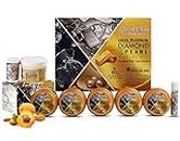 NutriGlow Gold Platinum Diamond & Pearl Facial Kit (250gm+10ml) & Bleach (43 gm) Complete Skin Care, All Skin Types (Pack of 2)