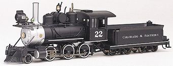 Bachmann Spectrum On30 25223 2-6-0 Colorado and Southern Black #22 Steam Loco