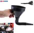 Oil Funnel with Hose Large Funnels for Automotive use Removable Mesh Filter for