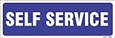 Aditya Sign® Self Service Sign Board Set - 2 GNS-12440