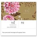 Taj Experiences E-Gift Card - Redeemable Online & Offline - Flat 7% Off