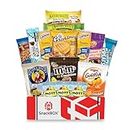 SnackBOX College Snacks BOX Care Package | Variety Pack (15 Count) | Final Exams, Graduation, Fathers Day, Date Night, College, Gift Baskets, Student, Birthday, Chips, Office, Military, Gift Ideas