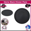 Matte Black Dinner Plate Serving Plate 26cm Dinnerware Serveware Dining Plates
