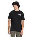 THE NORTH FACE Men's Short Sleeve Box Never Stop Exploring Tee (Standard and Big Size), TNF Black/TNF White 2, Small