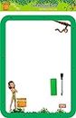 ‎Zitto Jungle Book 2 in 1 Wooden Hanging Board for Kids