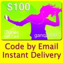 CARTA REGALO APPLE US iTunes $100 certificato buono veloce (usa iTunes Store)