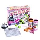 Continuum Games Box of Bunco Game Kit Party Box for Ladies Night 2-12 Players 3 Sets of Bunco Dice, Bell, and Score Pad for Game Night