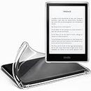 CoBak Clear Case for All-New Kindle Paperwhite 11th Gen 2021 & Signature Edition(6.8") - Lightweight, Scratch-Proof Silicone Back Cover, Clear