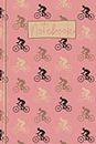 Cycling Notebook: Cute Cycling Lined Journal, The Perfect Novelty Cycling Gift for a Cyclist or Cycling Enthusiast - Pink
