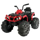 24V Red Kids Ride on ATV Electric Power Wheels Quad Car with 2 Speeds Bluetooth