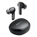 Wireless Earbuds Truefree T2 Bluetooth Headphones Wireless Earphones with 4 Mics for Clear Calls Stereo Music Low Latency Games, for TV Phone Laptop, 23 Hrs of Playtime, Multiple Eartips(S/M/L)