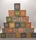 Uncle Goose ABC Alphabet Building Blocks 26 Pieces Complete