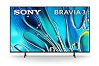 Sony 43 Inch 4K Ultra HD TV BRAVIA 3 LED Smart Google TV with Dolby Vision HDR and Exclusive Features for Playstation®5 (K-43S30), 2024 Model