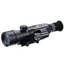 Digital Night Vision Scope for Rifles Infrared Digital 50mm Lens IP66 Zoom 3.7-11x (WiFi) Range Finder,Easy Zeroing IR LED Light Outdoor Rifle Hunting scopes Crosshairs