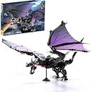 WALARLO Dragon Building Toys for Kid 8+,Collectible and Display Building Sets for Adults,Ideal STEM Gifts for Boys and Girls Aged 8 9 10 12 14-16 (589 Pieces),New in 2023