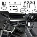 For Audi A4 B8 Carbon Fiber Interior Accessories Set Kit Cover Trim 2008-2015