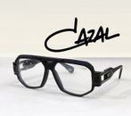 Cazal Eyeglasses Full Black Frame Clear Lens Unisex Eyewear