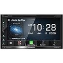 Kenwood DNX577S 6.8" Capacitive Touchscreen DVD Navigation Receiver | Apple CarPlay & Android Auto Compatible | Digital LED Backlit LCD Display