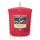 YANKEE CANDLE Samplers, bougies votives pour le réveillon de Noël, cire, rouge, 4,6 x 4,5 x 5,5 cm, 1 unité