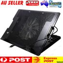 Laptop Cooling Fan Notebook Cooler Stand USB Fan Pad with USB Hub Adjustable Fit