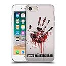 Head Case Designs Offizielle AMC The Walking Dead Hand Silhouetten Soft Gel Handyhülle Hülle kompatibel mit Apple iPhone 7/8 / SE 2020 & 2022