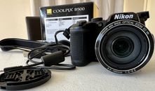 40x Optical Zoom Nikon Coolpix B500 - in Excellent Condition with Memory Card