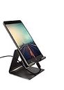 TUZECH Mobile Phone Metal Stand/Holder for Smartphones and Tablet - Antique Silver Aluminum Desktop Stand Compatible with iPhone Xs Max Xr 8 7 6 6s Plus 5s Charging, Accessories Desk All Smart Phone