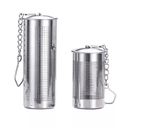 2 Pcs Stainless Steel Tea Infuser Strainer Set - Fine Mesh Ball with Chain Hook