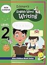 Edsmart English Writing Books- Three Letter Word And Sentence Writing Practice Illustrated Book, Fun And Educational 4 Line Handwriting Practice Books For Kids For 4-7 Years