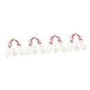 FOMIYES 4 Sets Bunny Ear Headband Tail Lace Headband Car Decals for Men Headbands Christmas Cake Decorations Kid Hair Ties Tiara Dresses Fursuit Decorate Ribbons Pink Prom