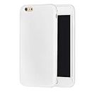 LIRAMARK Liquid Silicone Soft Back Cover Case for Apple iPhone 6 / 6S (White)