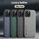 For iPhone 15 14 13 12 11 Pro Max Plus XS ShockProof Magnetic Leather Case Cover
