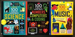 100 TTKA Science, Music, Numbers, Computers and Coding -HARDCOVER- Free Shipping