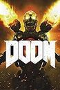empireposter 736307 Doom – Key Art del Video Gioco Game Poster Stampa, Carta, Multicolore, 91,5 x 61 x 0,14 cm