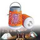 Multiplen Mosquito Zapper - Multifunctional Solar Camping Mosquito Killer Lamp, USB Charing, Bug Zapper, Outdoor Waterproof, Suitable for Home, Camping, Picnic