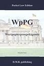 WpPG - Wertpapierprospektgesetz: Pocket Law Edition