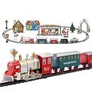 Christmas Workshop 81020 Deluxe Santa’s Express Delivery Christmas Train Set | 330CM Length Track | Realistic Sounds & Light | 26 Piece Set | Battery Operated