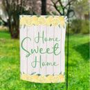 Trinx Jeanel Home Sweet Home Lemons Double Sided Polyester Garden Flag | 12 H x 18 W in | Wayfair 0CAEFA547B904D9E829C5DDF53065D1A