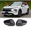 2X Carbon fiber Rearview Mirror Cover For Mitsubishi Eclipse Cross 2018-2023
