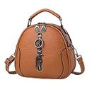 INOVERA Women’s Crossbody Sling Bag | Shoulder Messengerr Bags | Travel Handbag with Adjustable Strap (Brown)