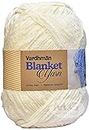 M.G ENTERPRISE Knitting Yarn Thick Chunky Wool, Blanket Yarn Off White 200 GMS Best Used with Knitting Needles-VN Art-ACH