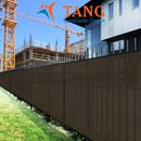 4' 5' 6' 8' Tall Fence Privacy Screen Windscreen Brown Shade Mesh Cover Garden