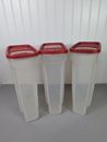 Rubbermaid Cereal Keeper Lot Of 3 Containers 1.5 Gallon 24 Cups Flex Cover 