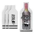 FNG8 Sacchetti Porta Bottiglie di Vino da Viaggio Riutilizzabili [x4] - Imballaggi Vino Pluriball per Bagagli Inserto - Materiale da Imballaggio Bottiglie a Prova di Perdite Richiudibile per Aeroplano