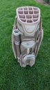Datrek Cart Bag with 14 Way Green Full Length Dividers Golf Cart Bag Rain Cover