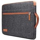 KIZUNA Laptop Sleeve 11 Inch Water-Resistant Computer Case Hand Bag for 12.9" iPad Pro 2020/12.4" Surface Laptop Go/12.3" Surface Pro 7/13" Surface Pro X/13.4" DELL XPS 13/MateBook 13/Samsung,Brown