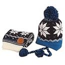 IHCEMIH Scarf Hat Set, azul, S